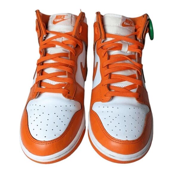 NIKE Dunk High Syracuse Sneakers Size 8.5 - Picture 4 of 9